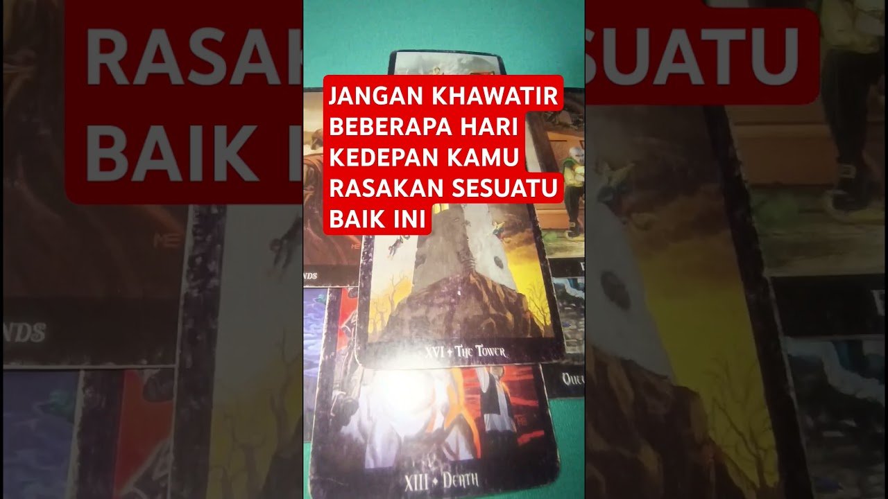 No momento, você está visualizando JANGAN KHAWATIR BEBERAPA HARI KEDEPAN KAMU RASAKAN SESUATU BAIK INI #tarot #tarotreading