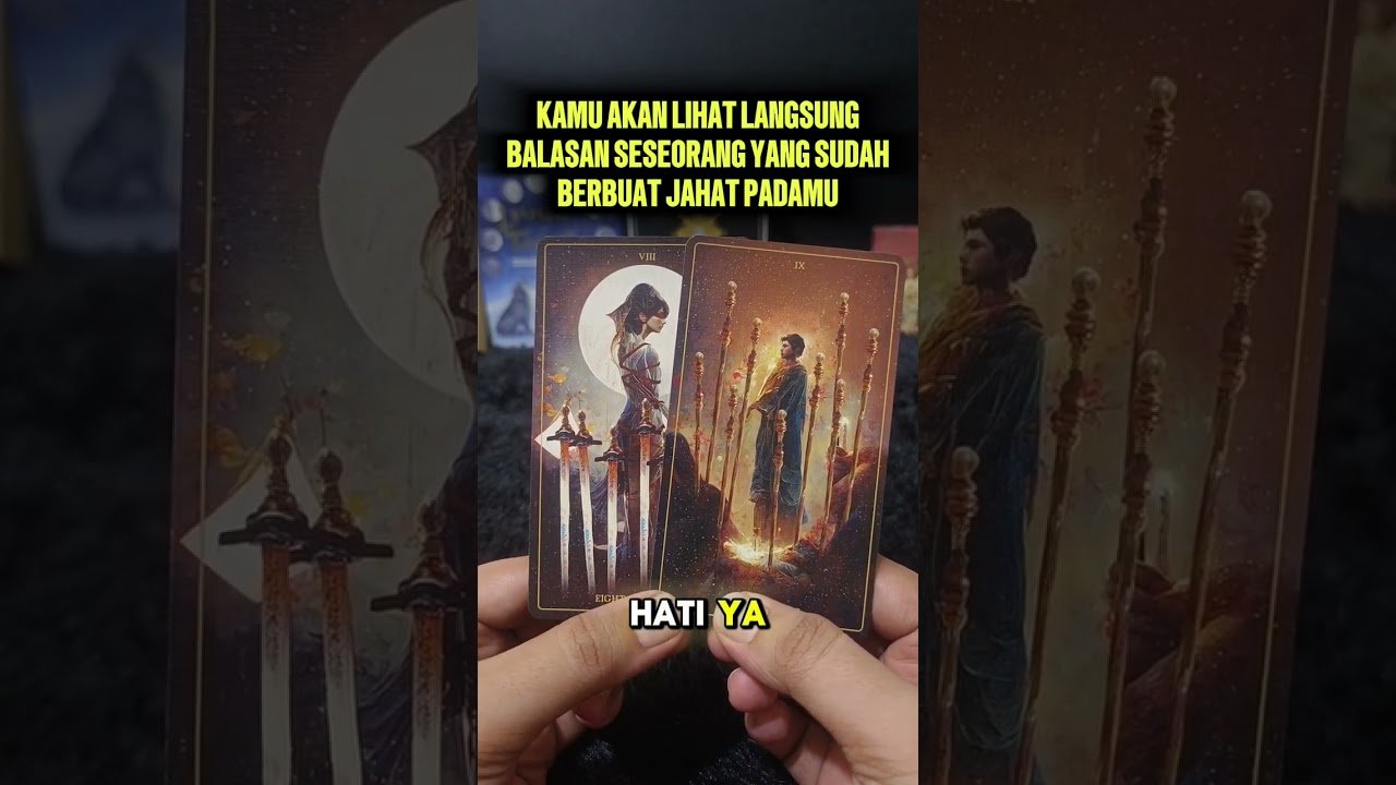 No momento, você está visualizando KAMU AKAN LIHAT LANGSUNG BALASAN SESEORANG YANG SUDAH BERBUAT JAHAT PADAMU #tarot #tarotreading