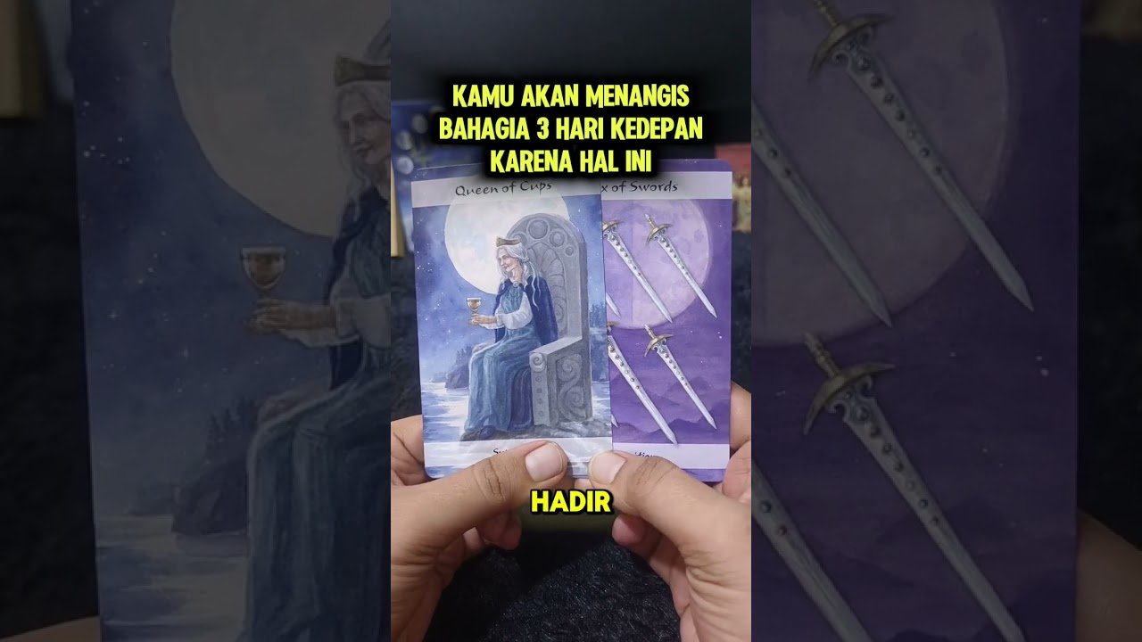 No momento, você está visualizando KAMU AKAN MENANGIS BAHAGIA 3 HARI KEDEPAN KARENA HAL INI #tarot #tarotreading