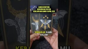 Leia mais sobre o artigo KAMU BERUNTUNG MENEMUKAN VIDEO INI SEBELUM HARI KAMIS 10 APRIL 2025 #tarot #tarotreading