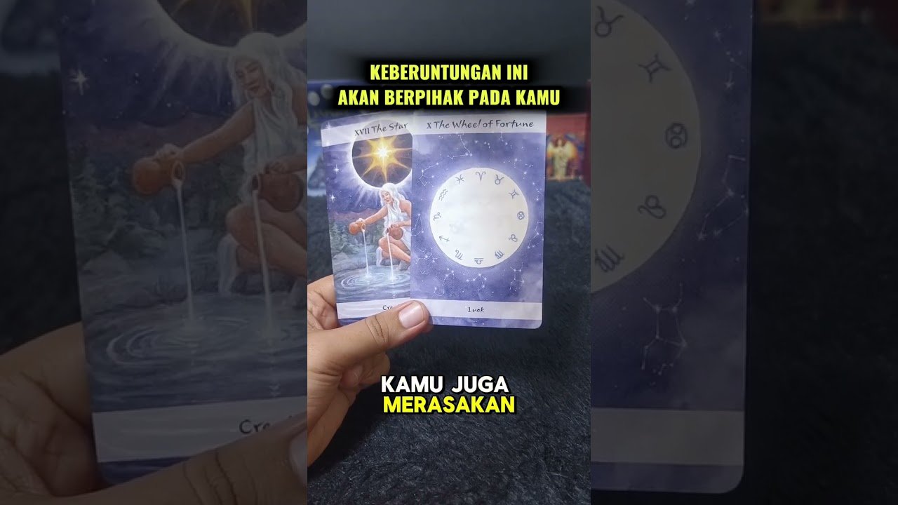 No momento, você está visualizando KEBERUNTUNGAN INI AKAN BERPIHAK PADA KAMU #tarot #tarotreading