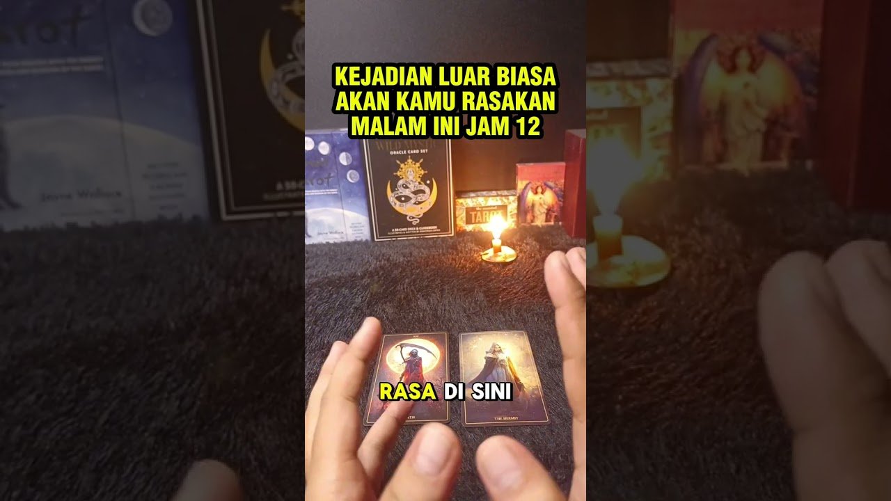No momento, você está visualizando KEJADIAN LUAR BIASA AKAN KAMU RASAKAN MALAM INI JAM 12 #tarot