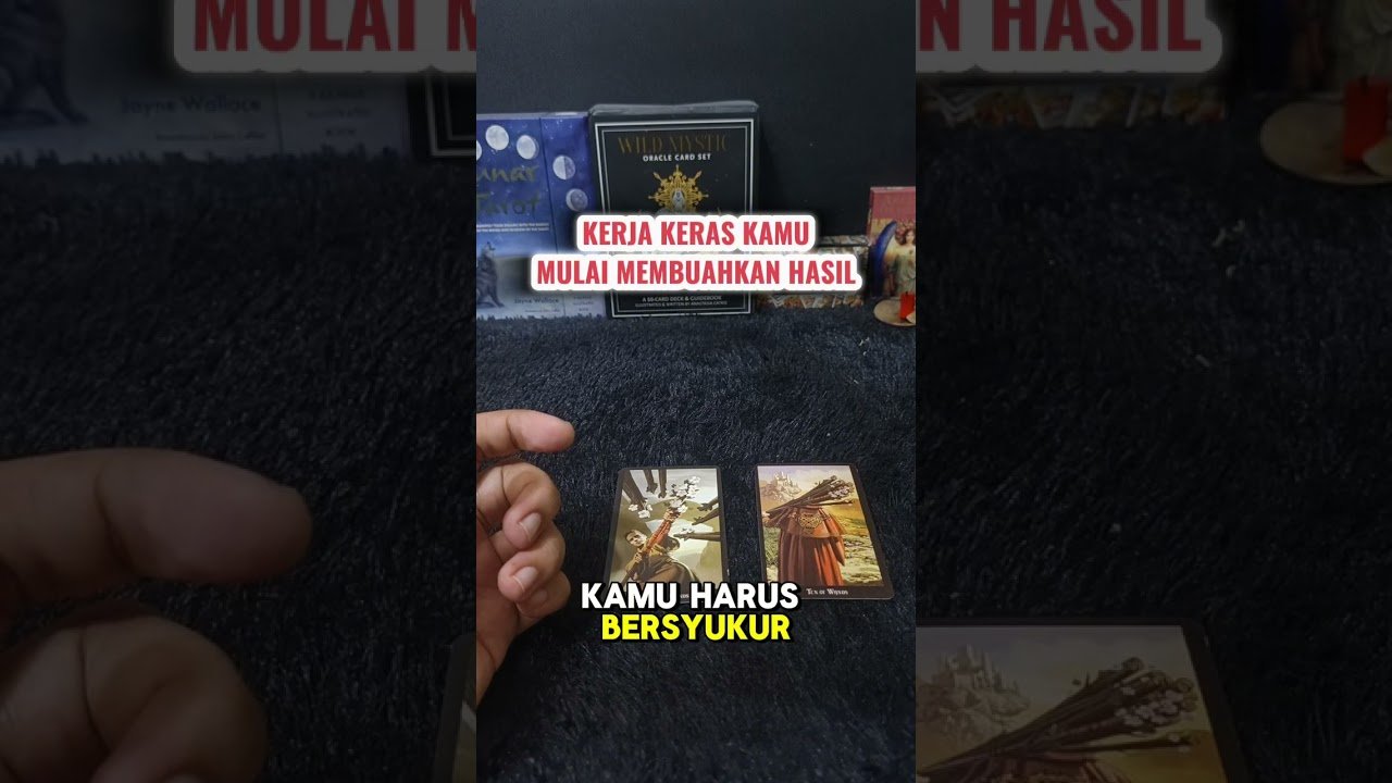 No momento, você está visualizando KERJA KERAS KAMU MULAI MEMBUAHKAN HASIL #tarot #tarotreading