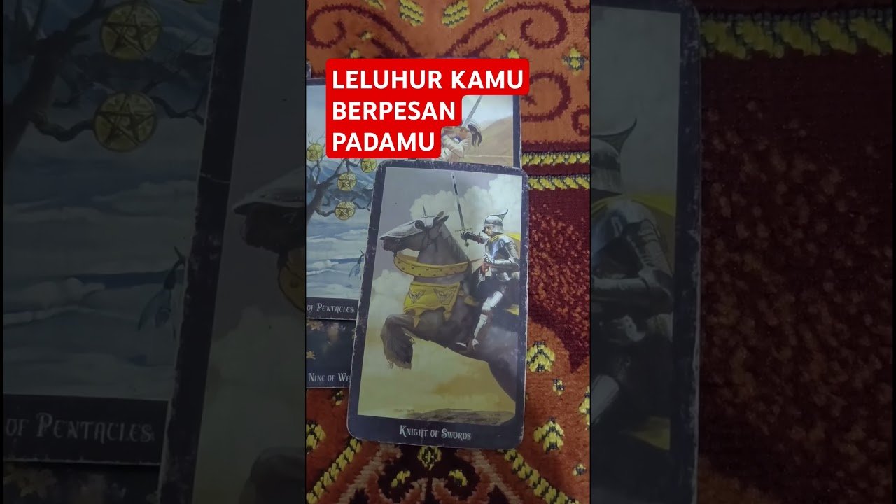 No momento, você está visualizando LELUHUR KAMU BERPESAN PADAMU #tarot #tarotreading