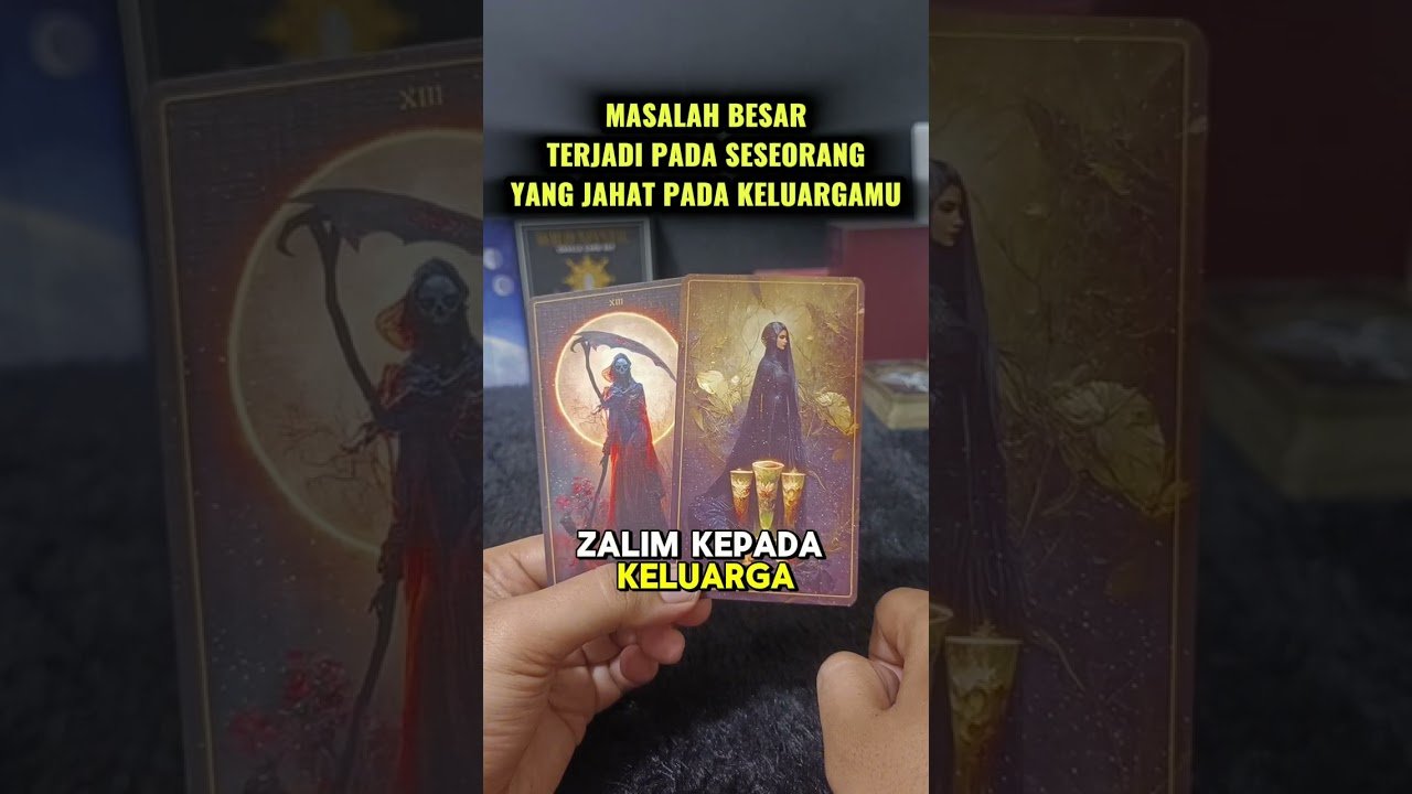 No momento, você está visualizando MASALAH BESAR TERJADI PADA SESEORANG YANG JAHAT PADA KELUARGAMU #tarot #tarotreading