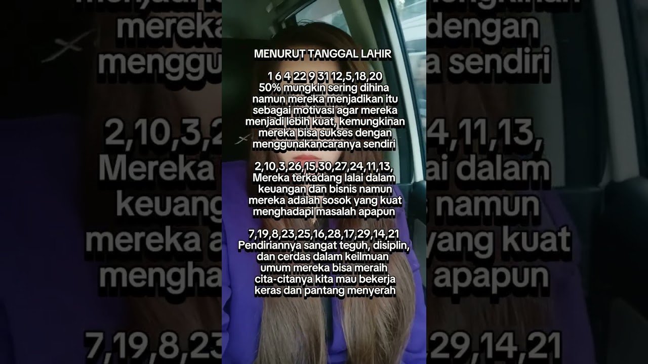 No momento, você está visualizando menurut tanggal lahir #shots #tarot #hiburansegar #tarotreading