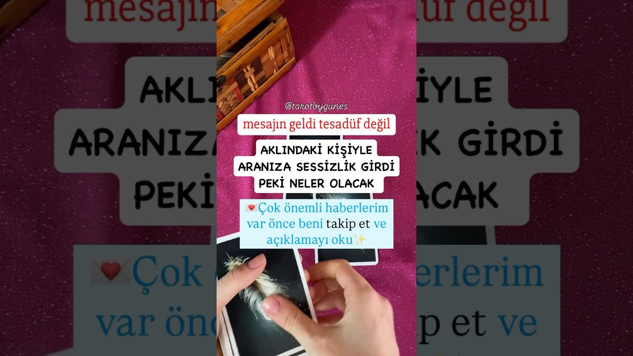 No momento, você está visualizando Mesaj Yorumda #tarot #sayısekansı #tarotacilimi #tarotaçılımı #tarotokuma #astrolojiyorumu