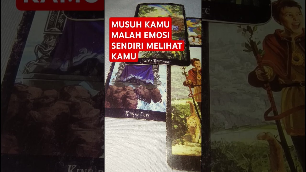 No momento, você está visualizando MUSUH KAMU MALAH EMOSI SENDIRI MELIHAT KAMU #tarot #tarotreading