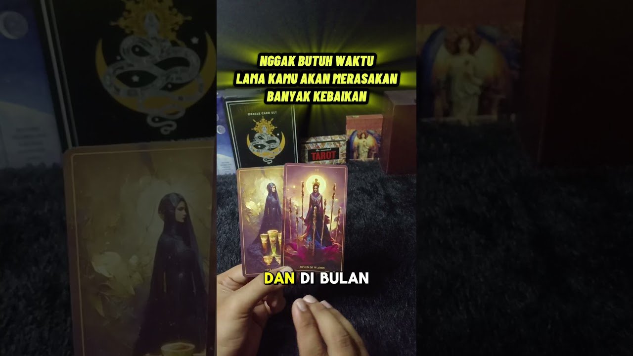 No momento, você está visualizando NGGAK BUTUH WAKTU LAMA KAMU AKAN MERASAKAN BANYAK KEBAIKAN #tarot #tarotreading