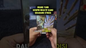 Leia mais sobre o artigo ORANG YANG GOSIPIN NEGATIF KAMU SEKARANG STRESS #tarot #tarotreading
