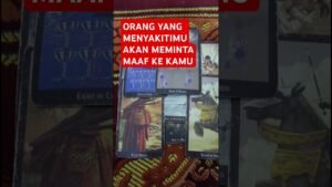 Leia mais sobre o artigo ORANG YANG MENYAKITIMU AKAN MEMINTA MAAF KE KAMU #tarot #tarotreading