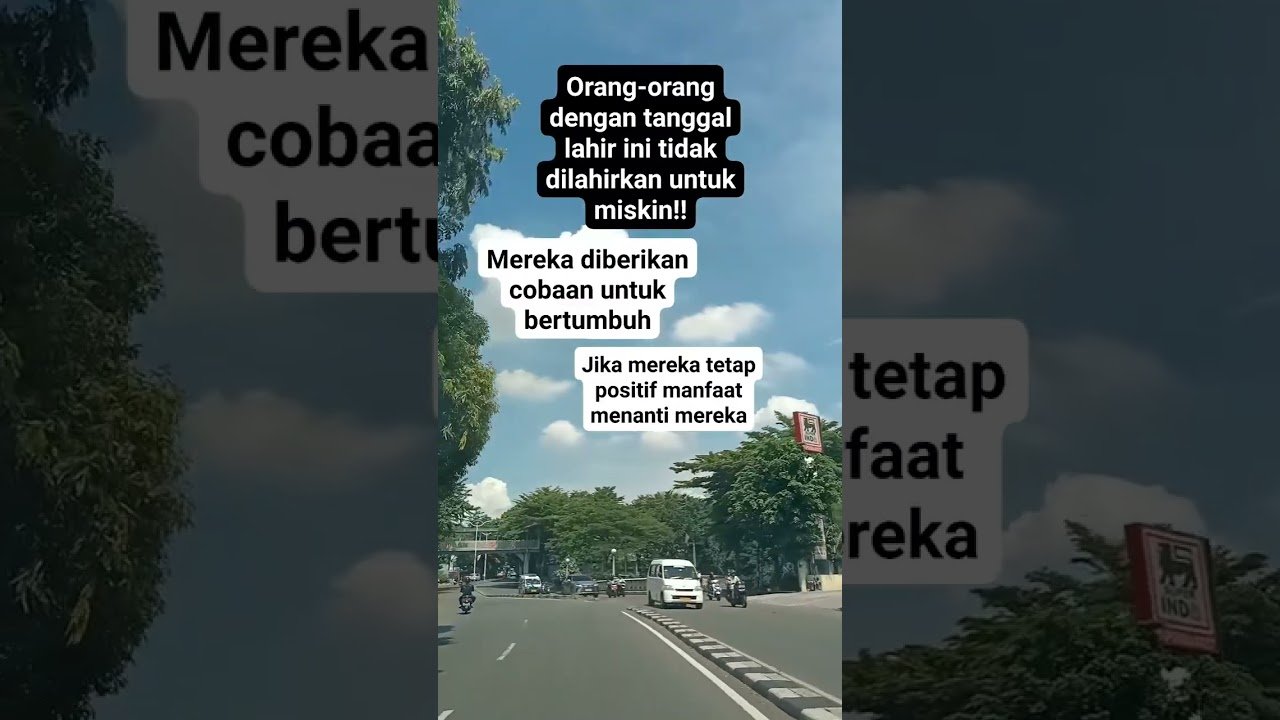 No momento, você está visualizando orang2 dengan tgl lahir ini tidak di lahirkan miskin #shots #tarot #hiburansegar #hiburan