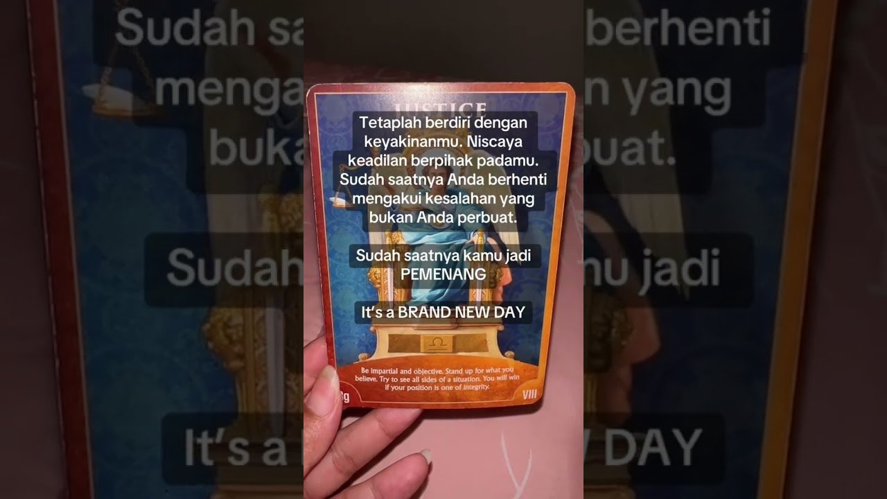 No momento, você está visualizando PESAN UNTUKMU HARI INI #tarot #tarotreading