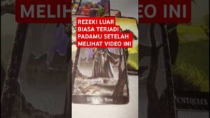 Leia mais sobre o artigo REZEKI LUAR BIASA TERJADI PADAMU SETELAH MELIHAT VIDEO INI #tarot #tarotreading