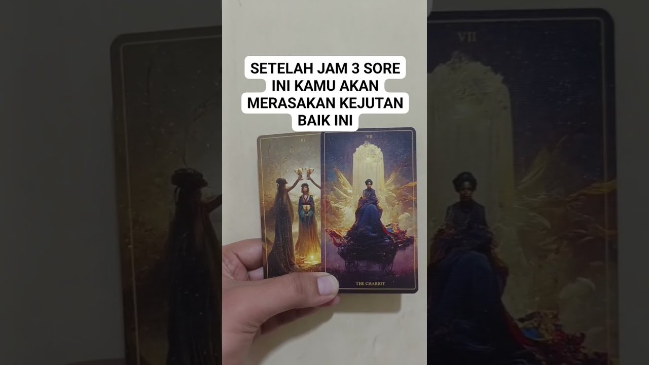No momento, você está visualizando SETELAH JAM 3 SORE KAMU AKAN MERASAKAN KEJUTAN BAIK INI #tarot #tarotreading