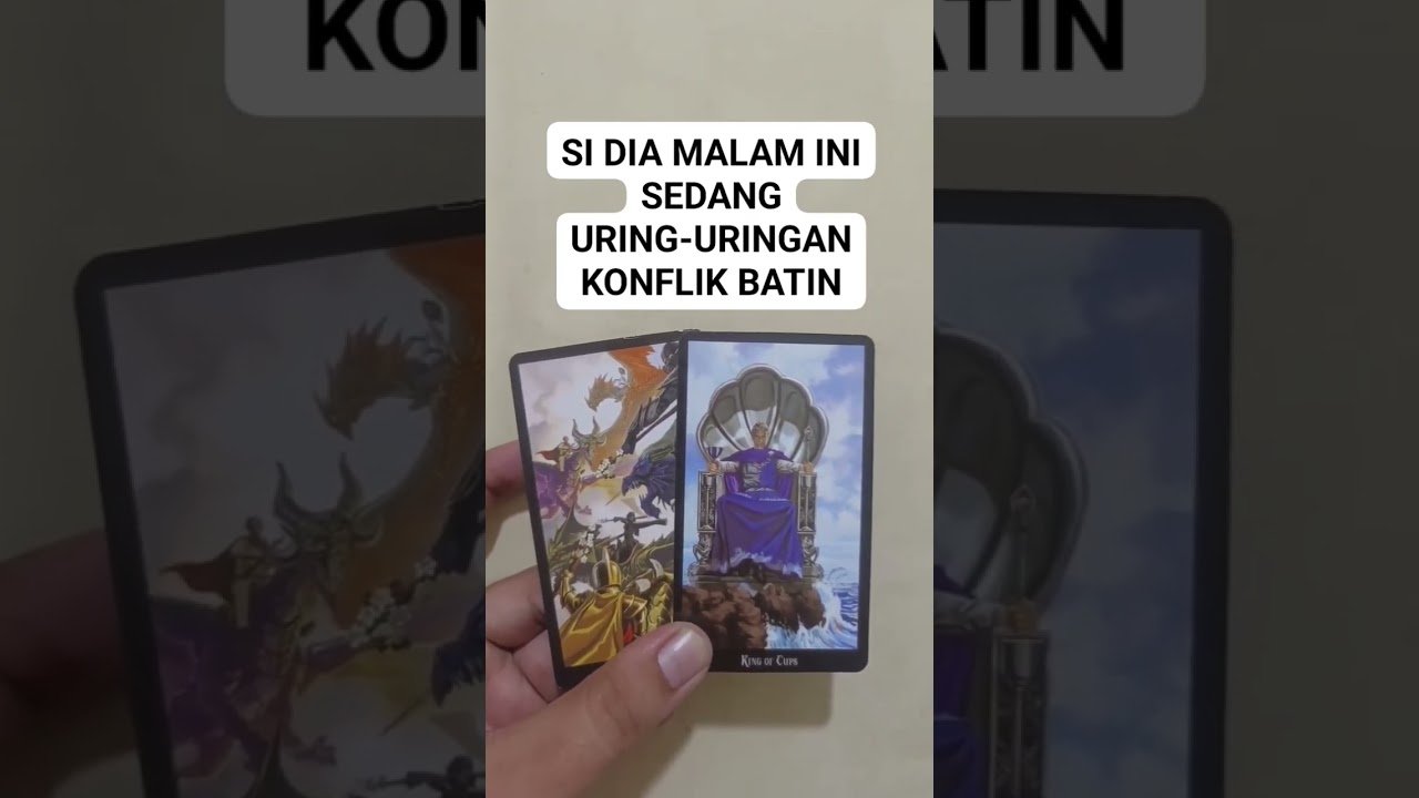 No momento, você está visualizando Si Dia malam ini sedang uring-uringan  #tarot #tarotreading
