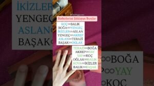 Leia mais sobre o artigo Sizin şifalı burcunuz hangisi? #tarot #tarotaçılımı #tarotacilimi #burçlar #burçyorumu #astroloji