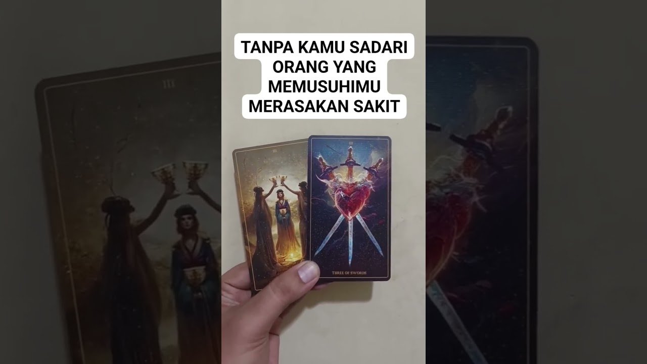 No momento, você está visualizando TANPA KAMU SADARI YANG MEMUSUHI KAMU MERASAKAN SAKIT #tarot #tarotreading