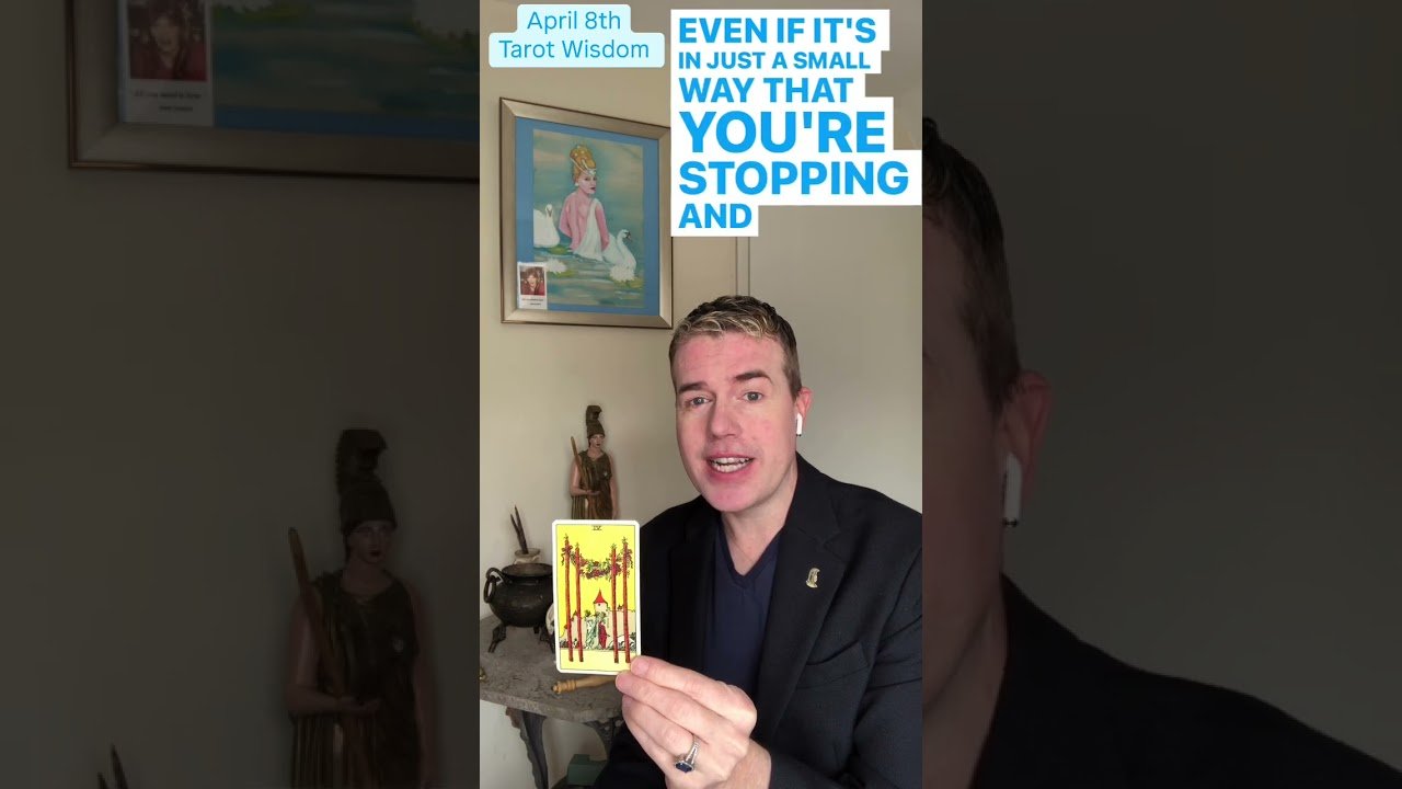 No momento, você está visualizando Tarot Wisdom for April 8th #tarot #tarotreading #elliotoracle #tarotwisdom