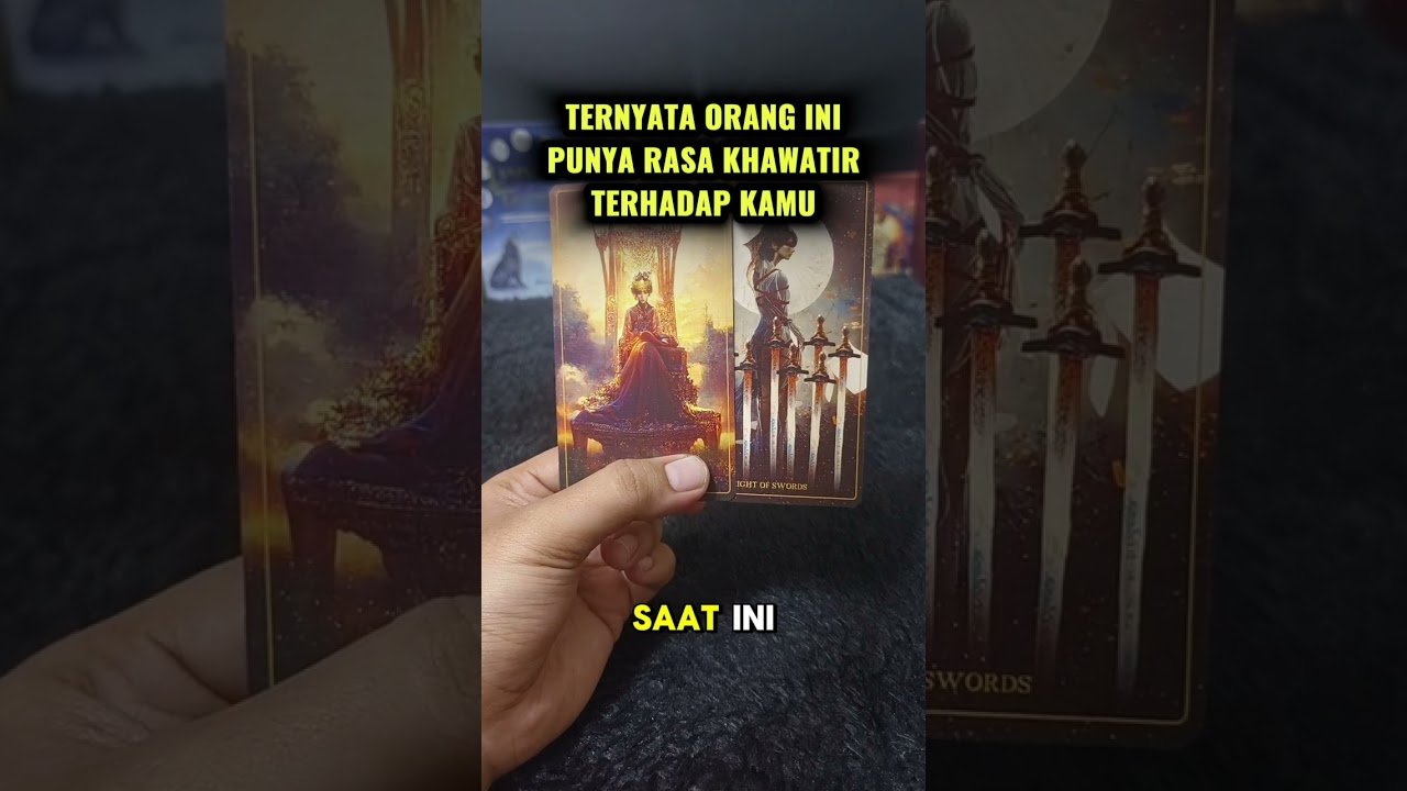 No momento, você está visualizando TERNYATA ORANG INI PUNYA RASA KHAWATIR TERHADAP KAMU #tarot #tarotreading