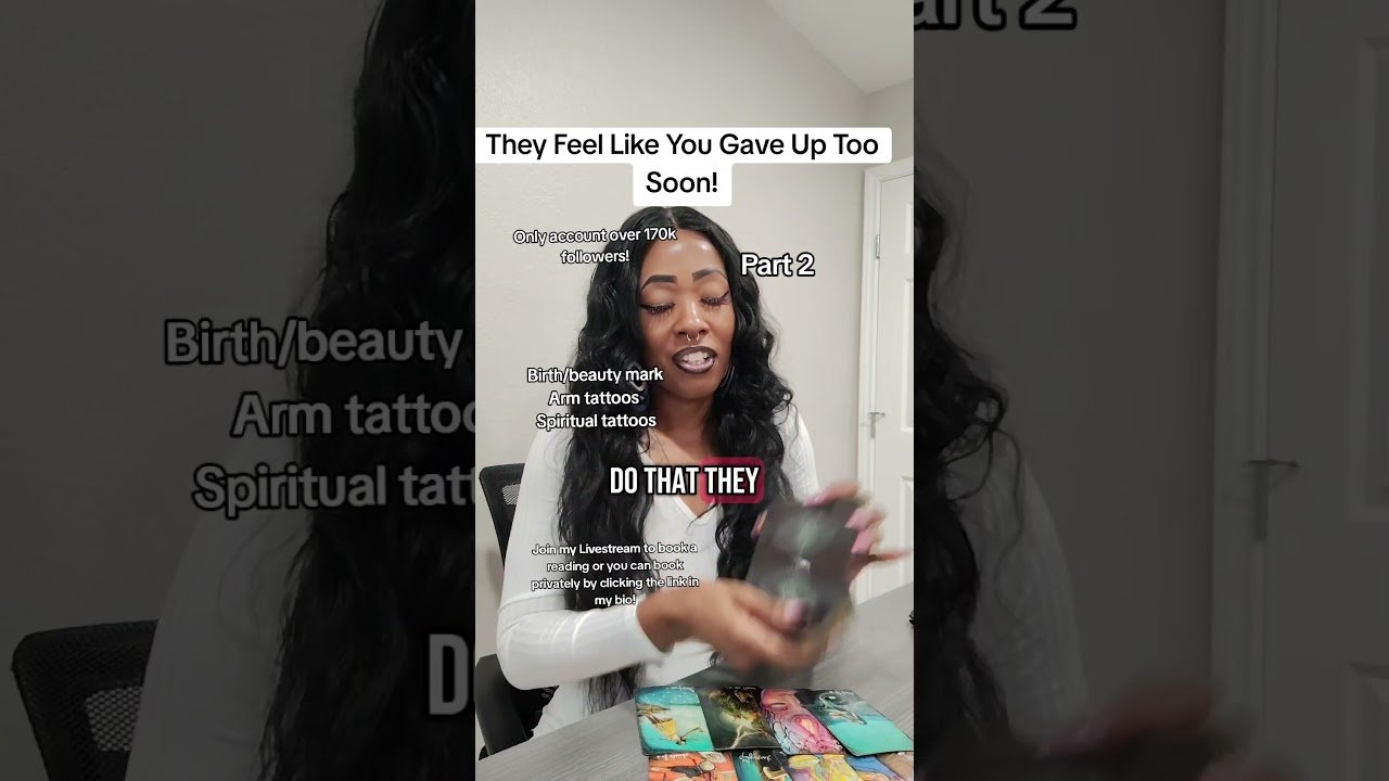 No momento, você está visualizando They feel like you gave up too easily! #spirituality #tarot #astrology #shorts