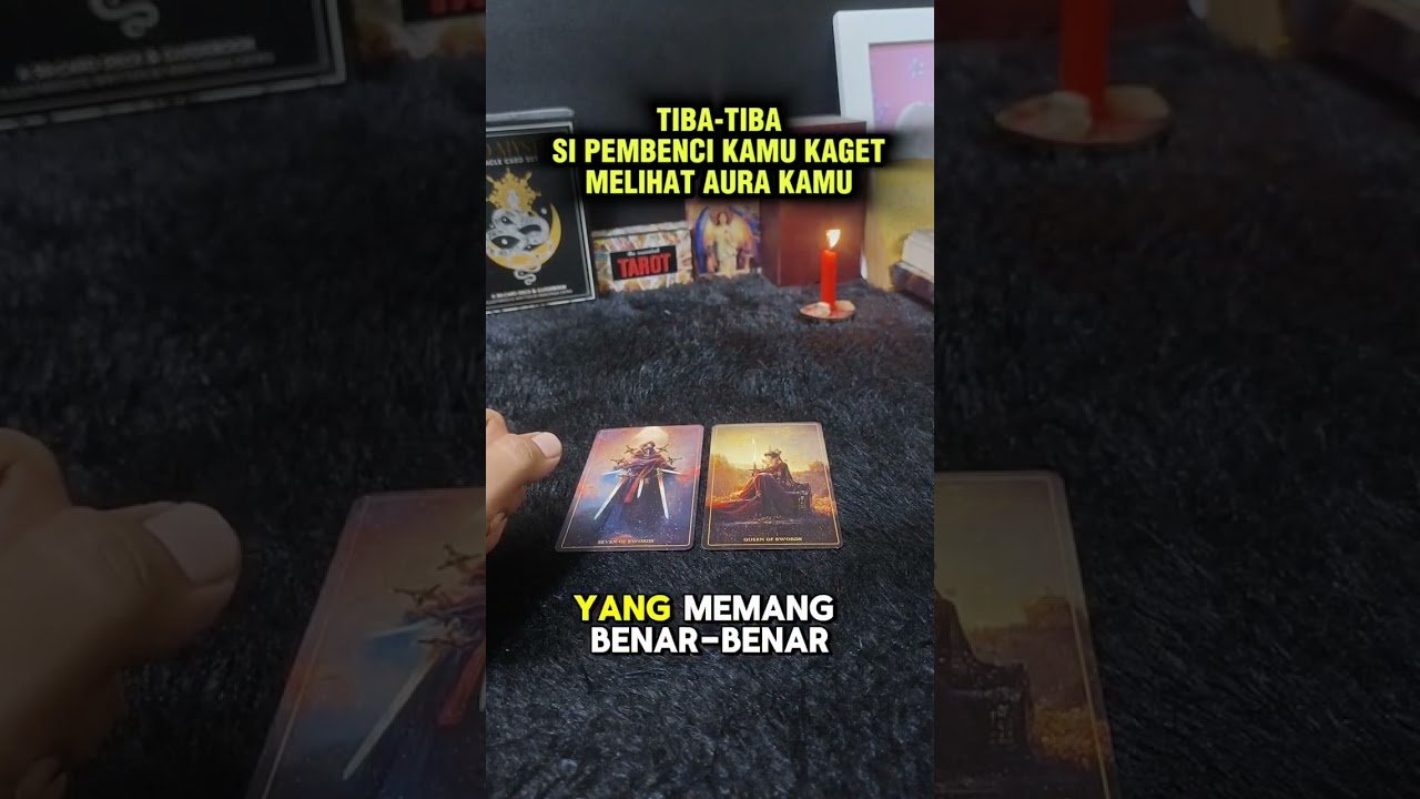 No momento, você está visualizando TIBA-TIBA SI PEMBENCI KAMU KAGET MELIHAT AURA KAMU #tarot #tarotreading