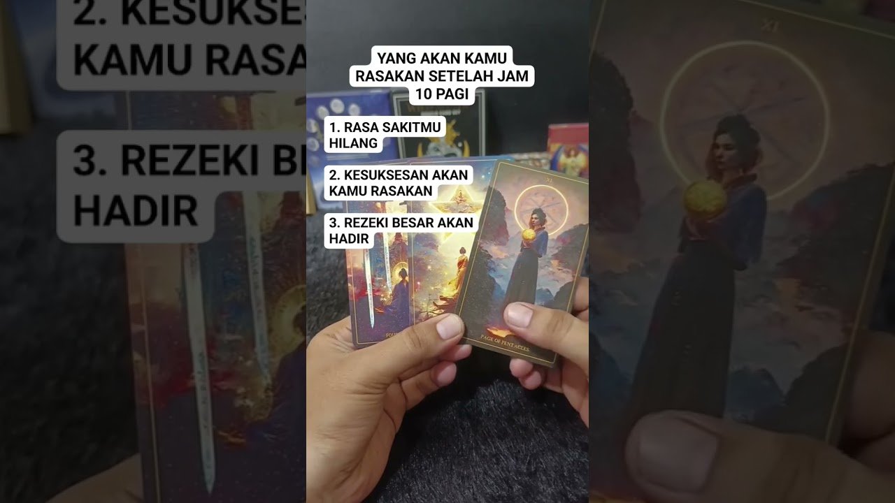 No momento, você está visualizando YANG KAMU RASAKAN SETELAH JAM 10 PAGI #tarot #tarotreading