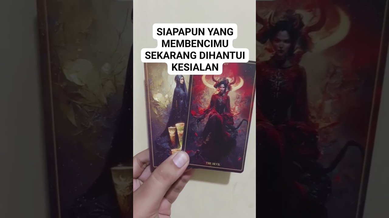 No momento, você está visualizando YANG MEMBENCI KAMU MERASAKAN KESIALAN #tarot #tarotreading