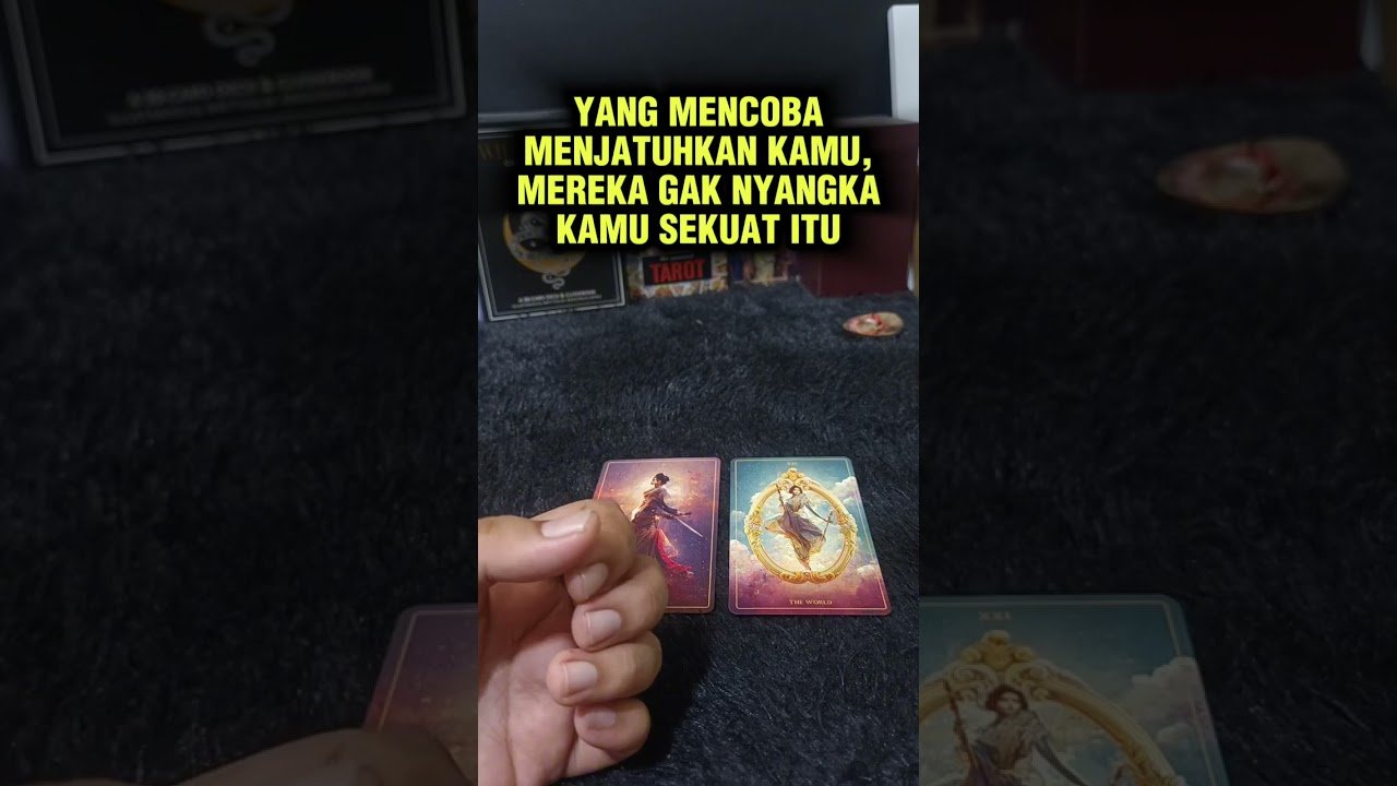 No momento, você está visualizando YANG MENCOBA MENJATUHKAN KAMU, MEREKA GAK NYANGKA KAMU SEKUAT ITU #tarot #tarotreading