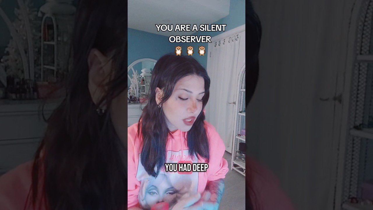 No momento, você está visualizando YOU ARE A SILENT OBSERVER 🦉🦉🦉 #Tarot #chosenones