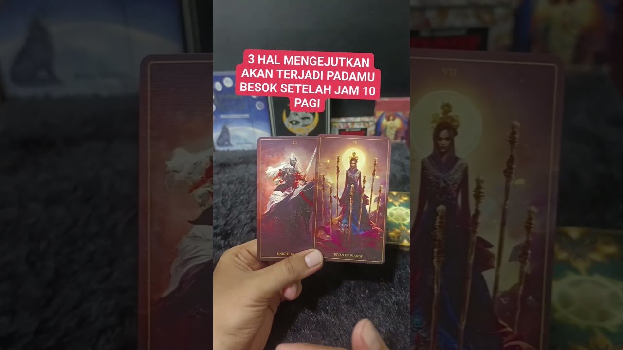 No momento, você está visualizando 3 HAL MENGEJUTKAN AKAN TERJADI PADAMU BESOK SETELAH JAM 10 PAGI #tarot #tarotreading