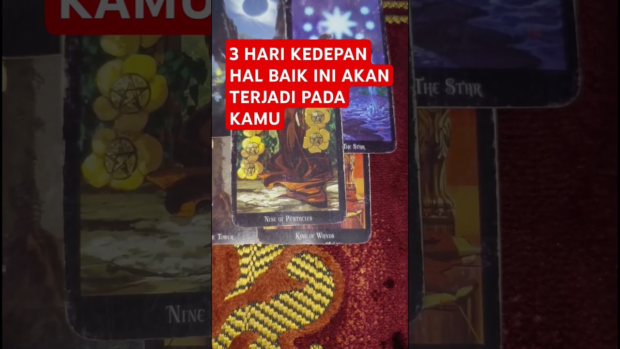 No momento, você está visualizando 3 HARI KEDEPAN HAL BAIK INI AKAN TERJADI PADA KAMU #tarot #tarotreading