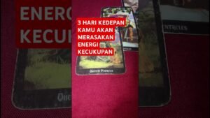 Leia mais sobre o artigo 3 HARI KEDEPAN KAMU AKAN MERASAKAN ENERGI KECUKUPAN #tarot #ramalantarot