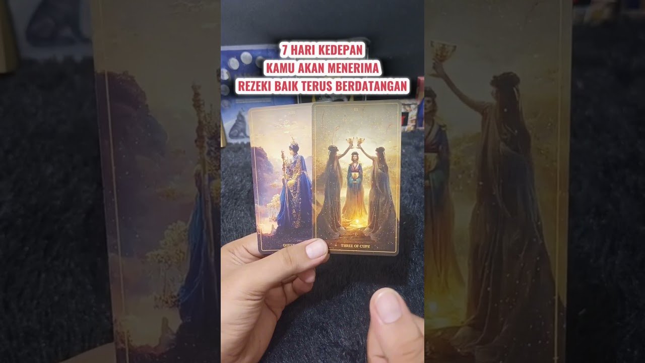 No momento, você está visualizando 7 HARI KEDEPAN KAMU AKAN MENERIMA REZEKI BAIK TERUS BERDATANGAN #tarot #tarotreading