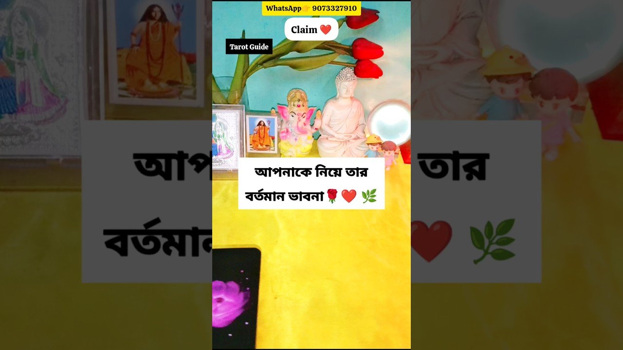 No momento, você está visualizando আপনাকে নিয়ে তার বর্তমান ভাবনা🌹♥️🌿🌄 #tarot #tarotshorts #banglatarot  ‎@tarot_guide_rituparna