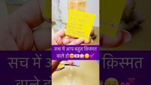 Leia mais sobre o artigo सच में आप बहुत क़िस्मत वाले हो💕😍 #hinditarot #tarot #god #godmessages #tarotreading #lovereading