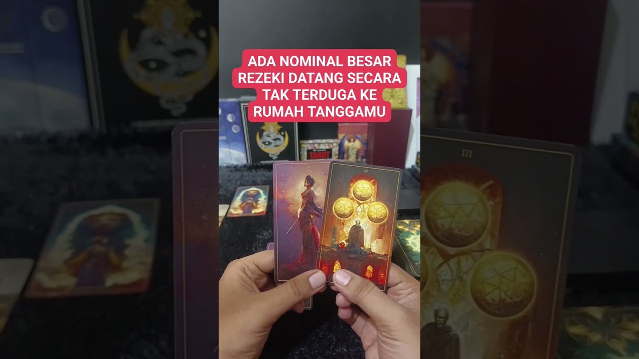 No momento, você está visualizando ADA NOMINAL BESAR REZEKI DATANG SECARA TAK TERDUGA KE RUMAH TANGGAMU #tarot #tarotreading