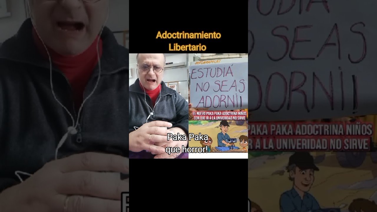 No momento, você está visualizando Adoctrinamiento Libertario en Paka Paka #tarot #milei #dúo