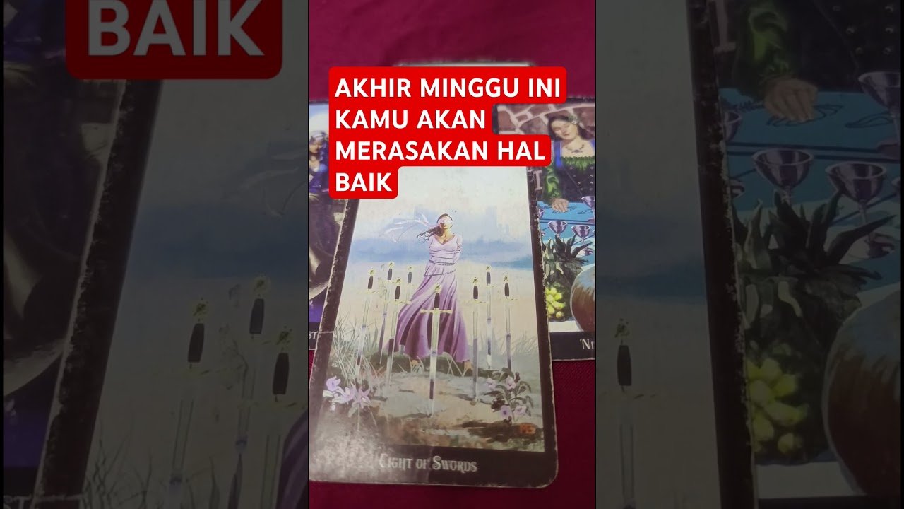 No momento, você está visualizando AKHIR MINGGU INI KAMU AKAN MERASAKAN HAL BAIK #tarot #tarotreading