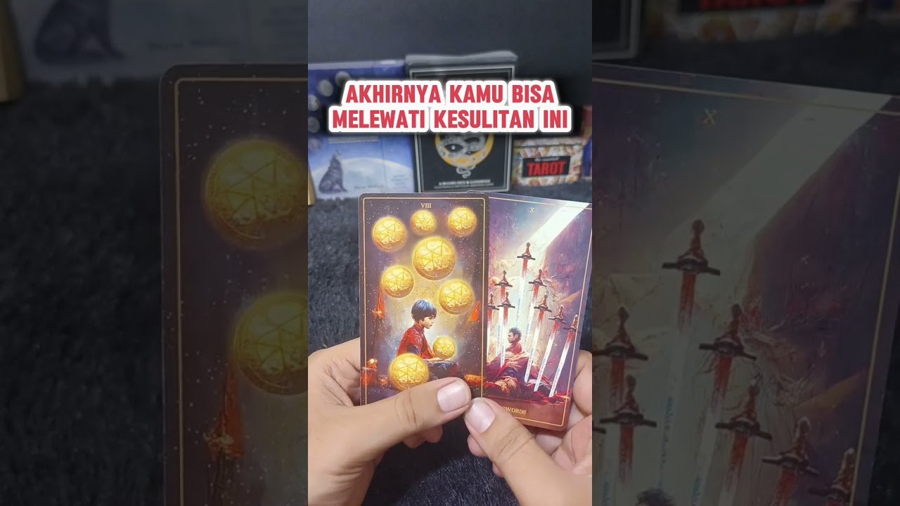No momento, você está visualizando AKHIRNYA KAMU BISA MELEWATI KESULITAN INI #tarot #tarotreading