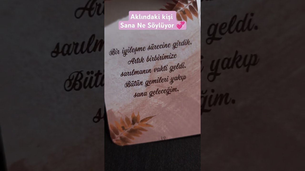No momento, você está visualizando Aklındaki kişi 💞#erildişilenerji #astroloji #tarot #loves #aklındakikişi #keşfet