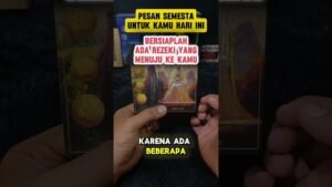 Leia mais sobre o artigo BERSIAPLAH ADA REZEKI YANG MENUJU KE KAMU #tarot #tarotreading
