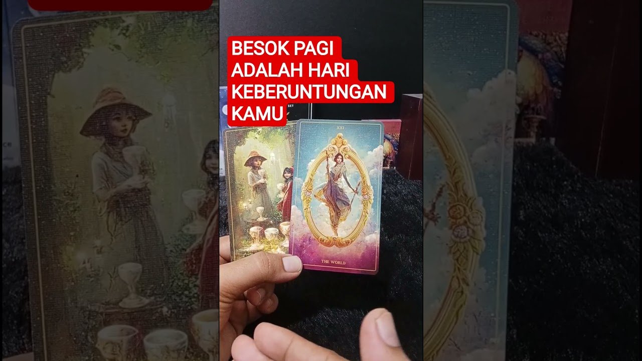 No momento, você está visualizando BESOK PAGI ADALAH HARI KEBERUNTUNGAN KAMU #tarot #belajartarot