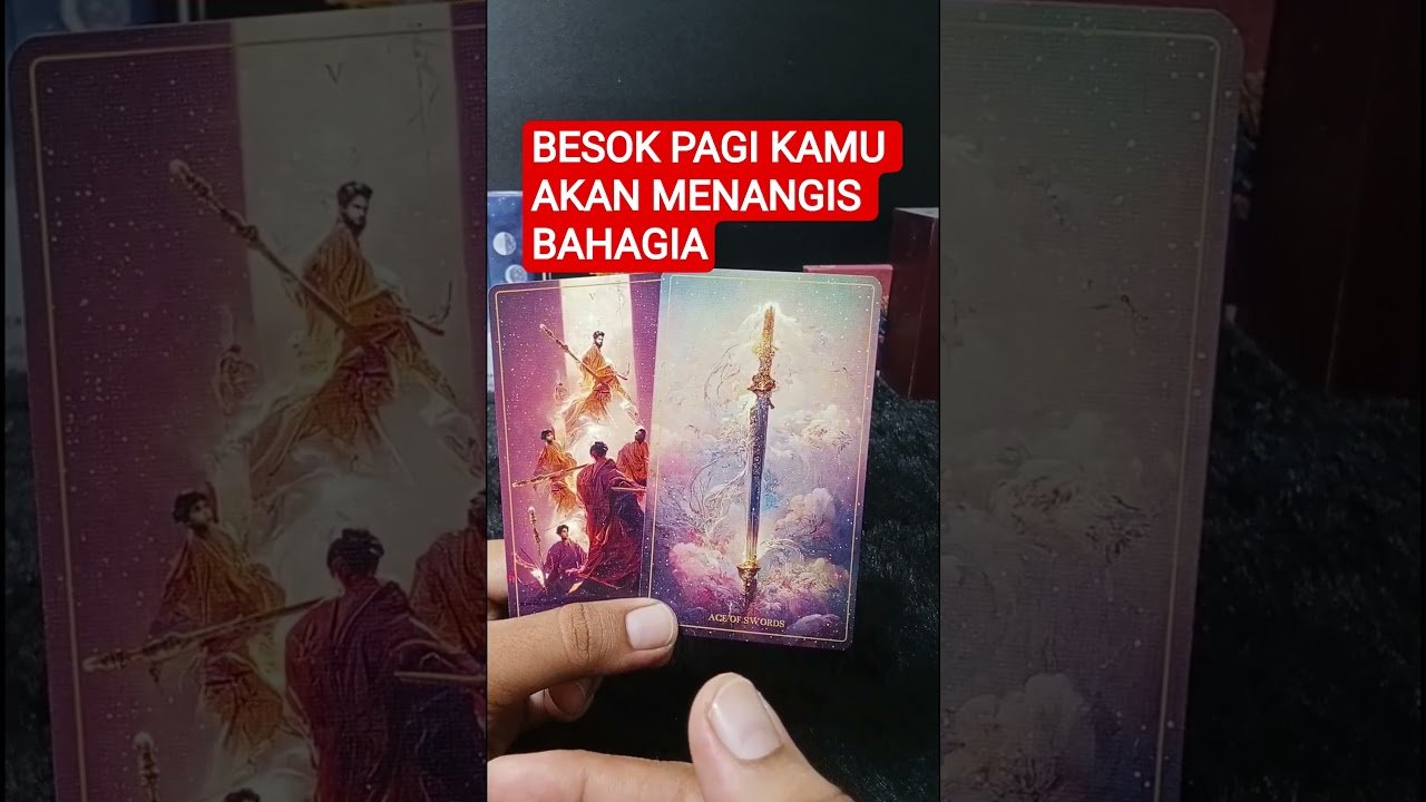 No momento, você está visualizando BESOK PAGI KAMU AKAN MENANGIS BAHAGIA #tarot #tarotreading