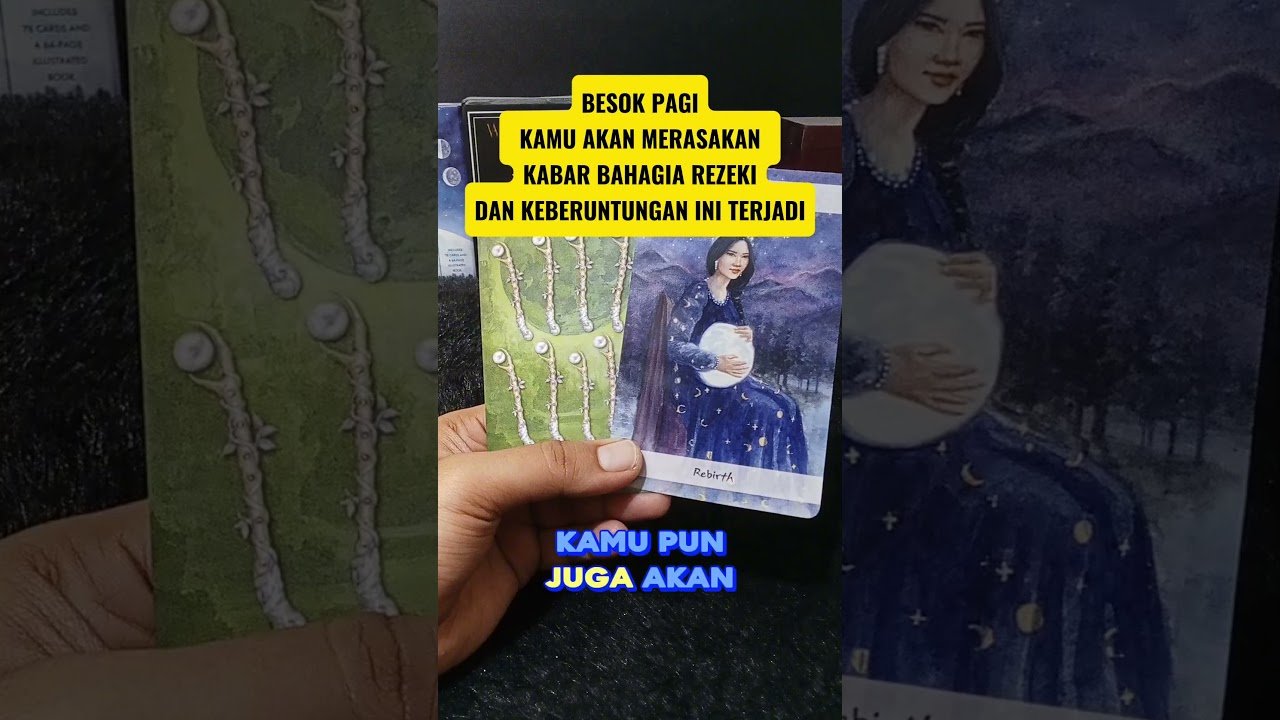 No momento, você está visualizando BESOK PAGI KAMU AKAN MERASAKAN KABAR BAHAGIA REZEKI DAN KEBERUNTUNGAN INI #tarot #tarotreading