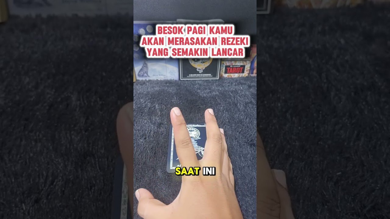 No momento, você está visualizando BESOK PAGI KAMU AKAN MERASAKAN REZEKI YANG SEMAKIN LANCAR #tarot #tarotreading