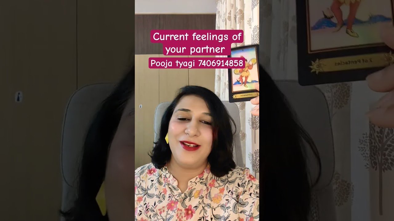No momento, você está visualizando current feelings of your partner 💗 #tarot #poojatyagi #ytshorts #shorts #shortsfeed  #youtubeshorts