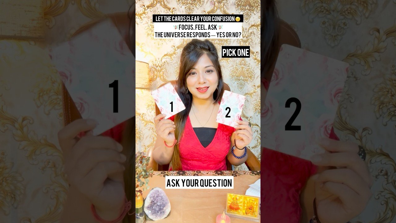 No momento, você está visualizando 🔮Think of a question-Yes/No🔮 #tarot #shorts #tarotreading ​⁠@AuraFlareAvni