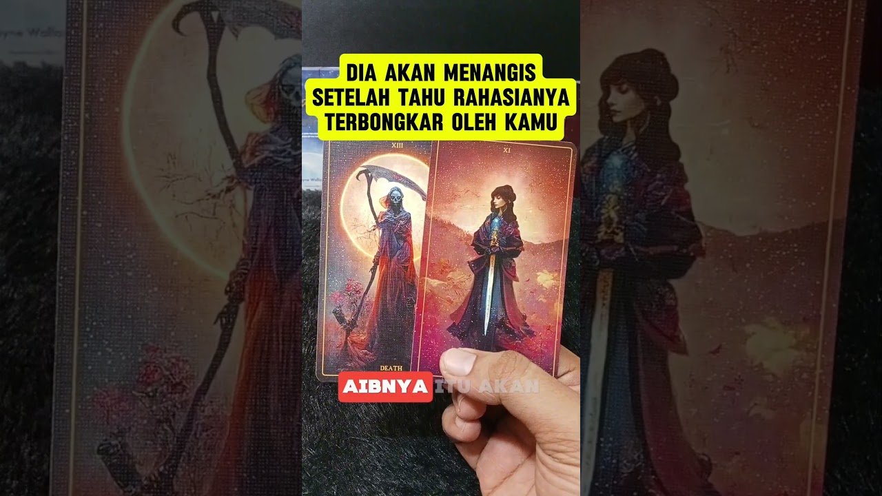 No momento, você está visualizando DIA AKAN MENANGIS SETELAH TAHU RAHASIANYA TERBONGKAR OLEH KAMU #tarot #tarotreading