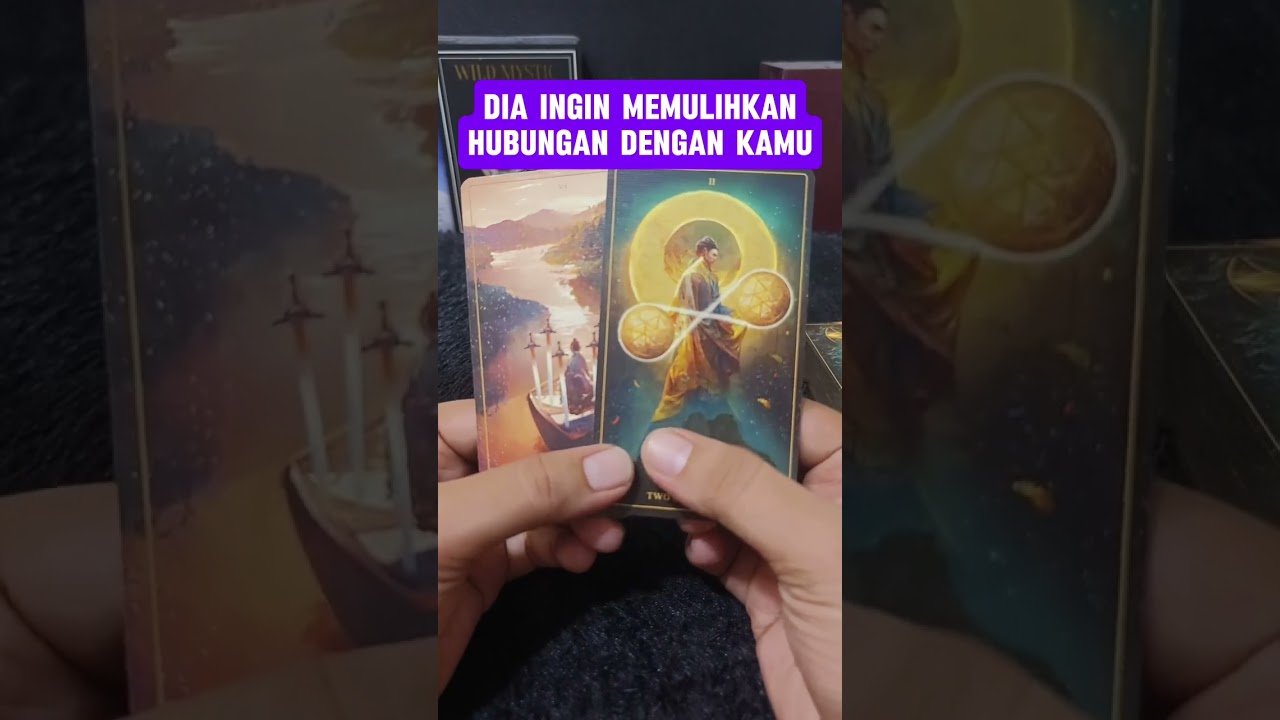 No momento, você está visualizando DIA INGIN MEMULIHKAN HUBUNGAN DENGAN KAMU #tarot #tarotreading